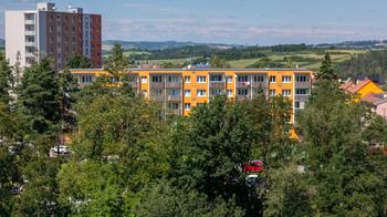 Prodej bytu 3+kk, 72 m², se zaskleným balkónem, v klidné lokalitě, ulice Lidická, Třebíč – Borovina - Prodej bytu 3+kk v osobním vlastnictví 72 m², Třebíč
