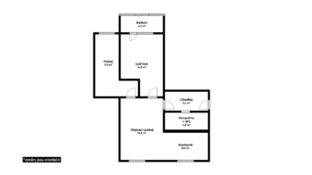 Prodej bytu 3+kk, 69 m², se zaskleným balkónem, v klidné lokalitě, ulice Lidická, Třebíč – Borovina - Prodej bytu 3+kk v osobním vlastnictví 69 m², Třebíč