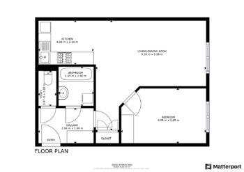 Pronájem bytu 2+kk v osobním vlastnictví 46 m², Šestajovice