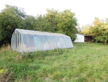 Zahrada a skleník - Prodej domu 58 m², Břežany