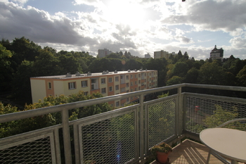 Výhled z balkonu - Prodej bytu 4+kk v osobním vlastnictví 131 m², Karlovy Vary