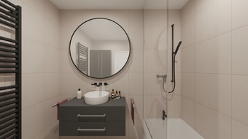 Inspirace koupelna - Prodej bytu 4+kk v osobním vlastnictví 131 m², Karlovy Vary