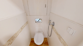 samostatné WC - Prodej bytu 3+1 v družstevním vlastnictví 71 m², Praha 10 - Záběhlice