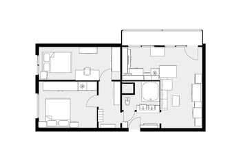 Pronájem bytu 3+1 v osobním vlastnictví 67 m², Praha 3 - Žižkov