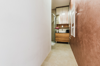 KOUPELNA - Pronájem bytu 2+1 v osobním vlastnictví 58 m², Praha 10 - Strašnice