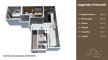 Prodej bytu 3+kk v osobním vlastnictví 78 m², Chlumec nad Cidlinou