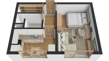 Prodej bytu 1+1 v osobním vlastnictví 37 m², Hradec Králové