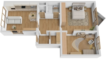 Pronájem bytu 3+kk v osobním vlastnictví 59 m², Praha 9 - Horní Počernice