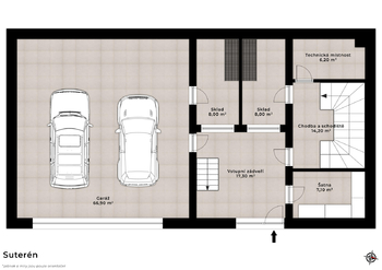 Prodej pozemku 1353 m², Praha 6 - Lysolaje