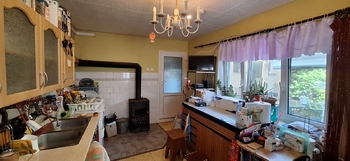 Kuchyně ve 2. domě - Prodej domu 81 m², Rousínov