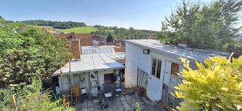 Pohled ze zahrádky - krásný výhled - Prodej domu 81 m², Rousínov