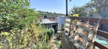 Pohled ze zahrádky  - Prodej domu 81 m², Rousínov