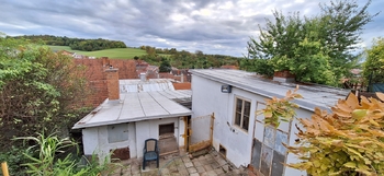 Pohled ze zahraádky - Prodej domu 81 m², Rousínov