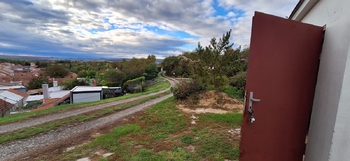 Výhled od garáže - Prodej domu 81 m², Rousínov