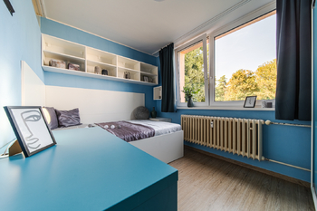 Prodej bytu 5+kk, 78 m², se zaskleným balkónem, v klidné lokalitě, ulice Uzbecká, Brno‑Bohunice - Prodej bytu 5+kk v družstevním vlastnictví 78 m², Brno