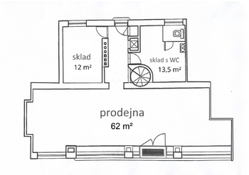 Prodej obchodních prostor 148 m², Olomouc