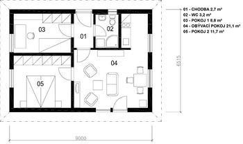 Prodej domu 57 m², Veverská Bítýška