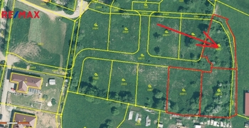 Prodej pozemku 1033 m², Dobev