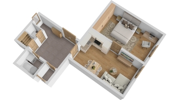 Prodej bytu 2+kk v osobním vlastnictví 57 m², Přelouč