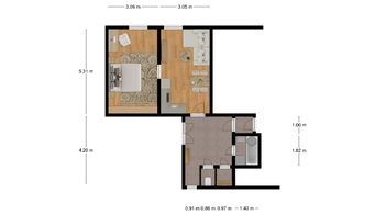 Prodej bytu 2+kk v osobním vlastnictví 57 m², Přelouč