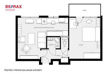 Prodej bytu 2+kk v osobním vlastnictví 50 m², Praha 6 - Ruzyně
