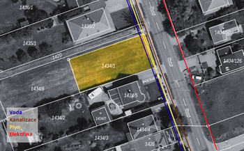 Prodej pozemku 540 m², Křenovice