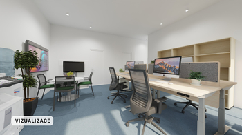 Prodej kancelářských prostor 45 m², Praha 9 - Vysočany