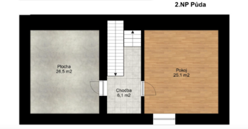 Pronájem domu 134 m², Brázdim