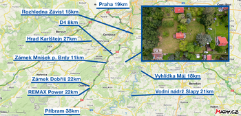 Prodej pozemku 2065 m², Mníšek pod Brdy