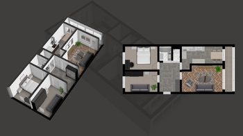 Prodej bytu 3+1 v osobním vlastnictví 70 m², Jince