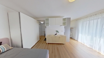 Pronájem bytu 1+kk v osobním vlastnictví 28 m², Praha 8 - Kobylisy