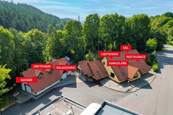 Prodej ubytovacího zařízení 450 m², Vimperk
