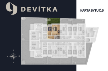 Prodej bytu 2+kk v osobním vlastnictví 66 m², Ševětín