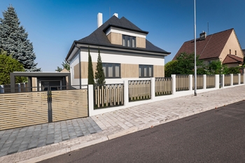 Zrekonstruovaný návrh domu - Prodej domu 194 m², Praha 6 - Nebušice