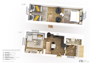 Prodej chaty / chalupy 63 m², Lužná