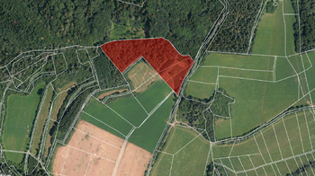 pozemky - Prodej pozemku 17502 m², Nezdice na Šumavě