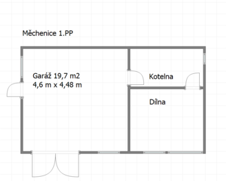Prodej jiných prostor 330 m², Měchenice