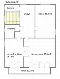 Prodej jiných prostor 330 m², Měchenice