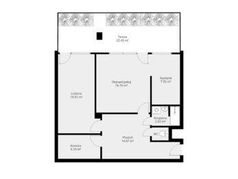 Prodej bytu 2+kk v osobním vlastnictví 64 m², Praha 5 - Motol