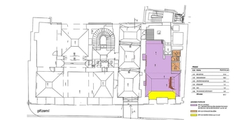 Přízemí  - Pronájem komerčního prostoru 1499 m², Praha 1 - Nové Město