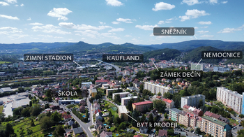 Prodej bytu 2+1 v osobním vlastnictví 51 m², Děčín