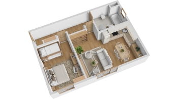 Prodej bytu 2+kk v osobním vlastnictví 63 m², Deštné v Orlických horách