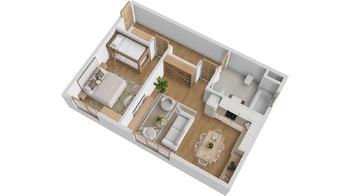 Prodej bytu 2+kk v osobním vlastnictví 63 m², Deštné v Orlických horách