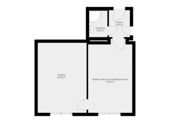 Pronájem bytu 1+1 Praha Žižkov - Pronájem bytu 1+1 v osobním vlastnictví 47 m², Praha 3 - Žižkov