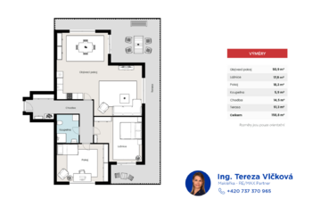 Pronájem bytu 3+kk v osobním vlastnictví 161 m², Bělá pod Bezdězem