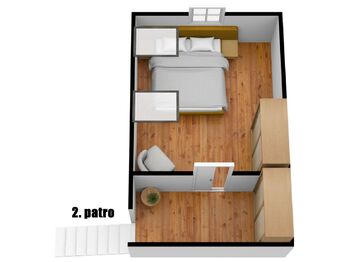 Pronájem bytu 2+kk v osobním vlastnictví 52 m², Brno