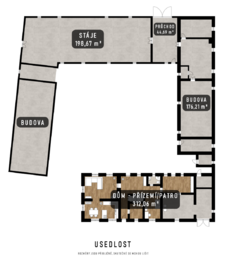 Prodej zemědělského objektu 310 m², Vražné
