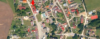 lokace domu v obci - Prodej chaty / chalupy 178 m², Staré Město pod Landštejnem