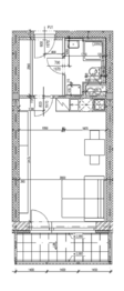 Pronájem bytu 1+kk v osobním vlastnictví 31 m², Břeclav