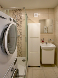 Koupelna foto - Prodej bytu 4+1 v osobním vlastnictví 102 m², Kroměříž